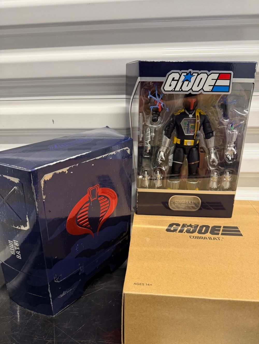G.I. Joe Cobra B.A.T. 7” Battle Android Trooper Action Figure